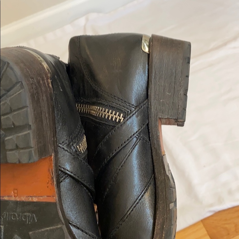 Coach Lawrencia Tumbled Glazed Riding Boots - Picture 8 of 13